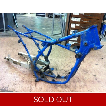 1990 Suzuki RM80 Frame and Swingarm 41100-02B10-19F 61000-02B40